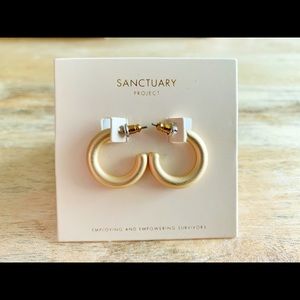 Thick Gold Hoops by Sanctuary Project - New!
